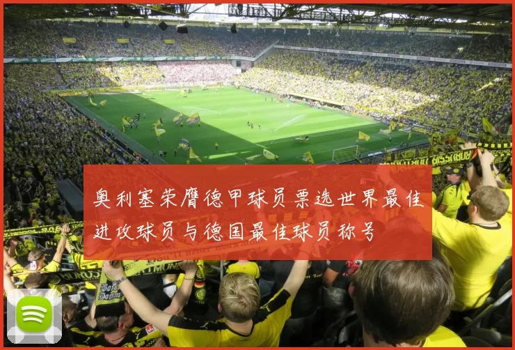 奥利塞荣膺德甲球员票选世界最佳进攻球员与德国最佳球员称号